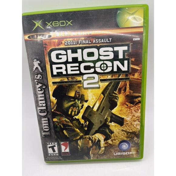 Ghost Recon 2 (Original Xbox) Black Label CIB COMPLETE & TESTED - Picture 2 of 9